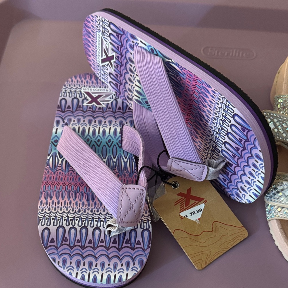 2 pair/Colorful Sandals Set - Picture 2 of 4